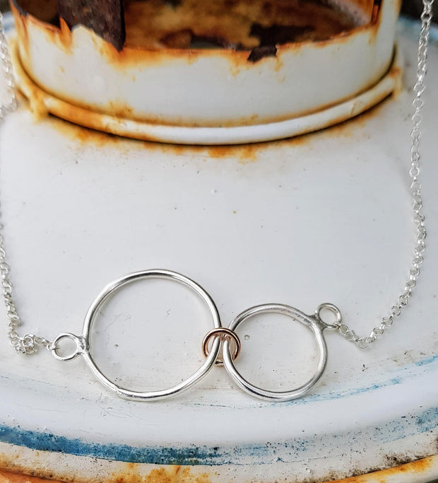 Loved for Infinity Family Necklace