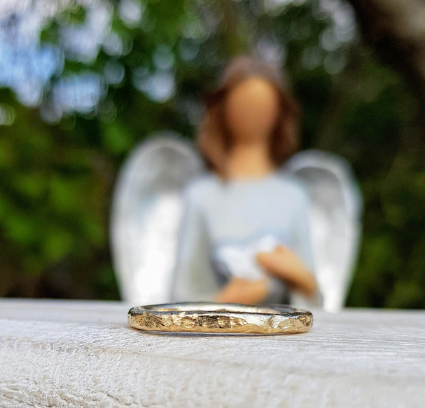 Ashes into Gold Slim Memory Ring
