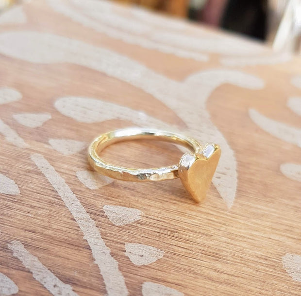9ct Gold Forever Heart Ring