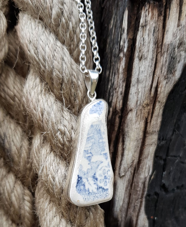 Wave Washed Sea Pottery Necklace