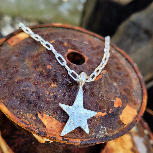 Star of Stars Long Link Necklace