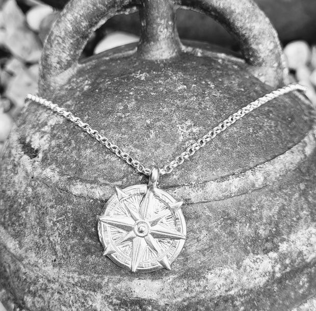 Pirate Compass Necklace