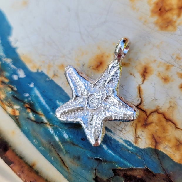 Starfish Charm Long Link Necklace
