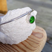Ashes Embraced in Glass Bangle