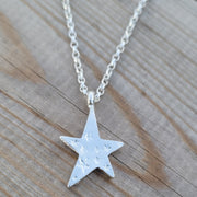 Star of Stars Ashes into Silver Necklace