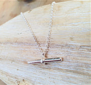Handcrafted T-Bar Necklace