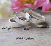 Ashes into Silver Forget Me Knot Ring
